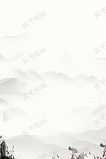 中国风海报背景设计