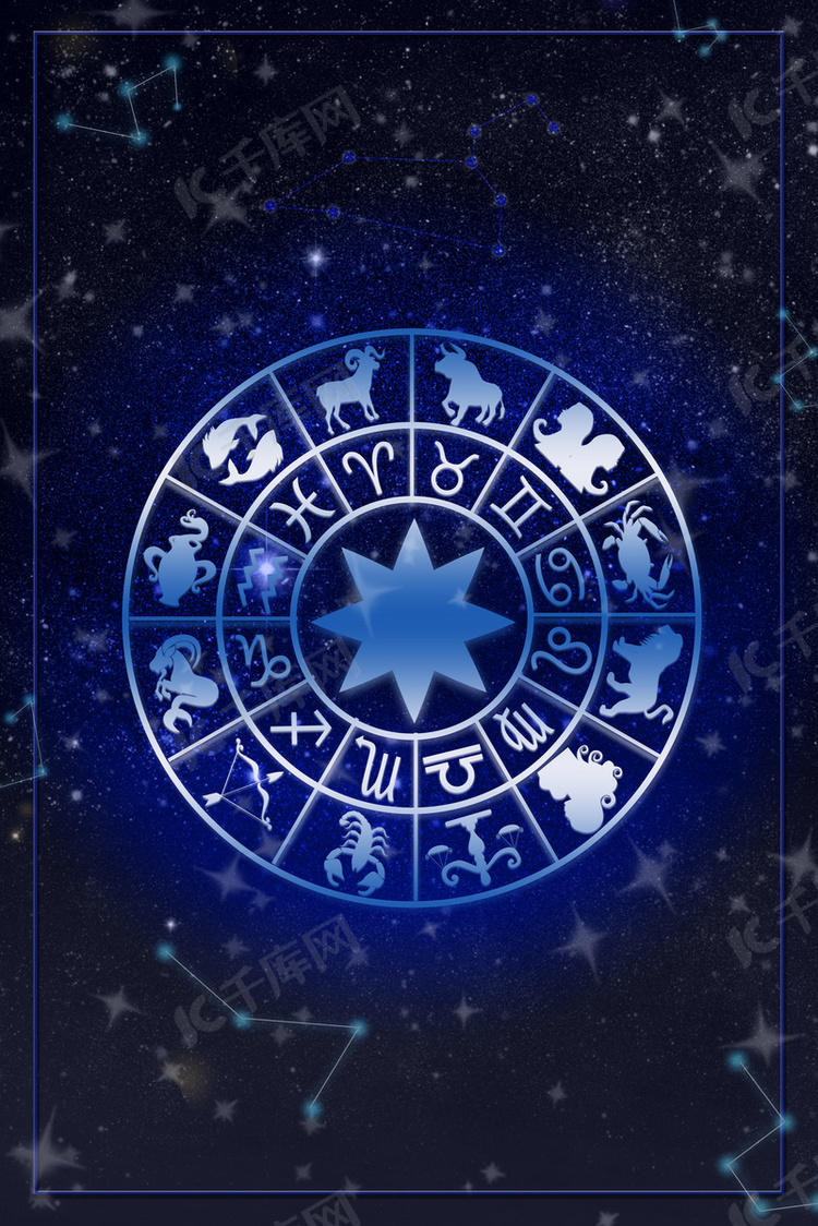 背景图库 12星座 十二星座星象星盘背景素材来源:千库网商用