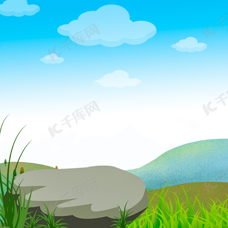 户外草地破壁机psd分层主图背景素材背景图片免费下载 海报banner Psd 千库网 图片编号
