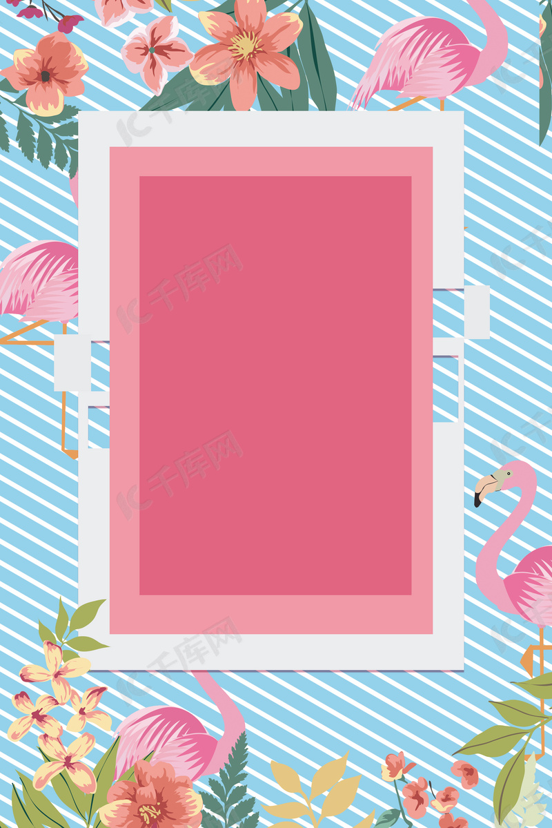 蓝色背景花火烈鸟背景图背景图片免费下载_海报banner/psd_千库网(图片 