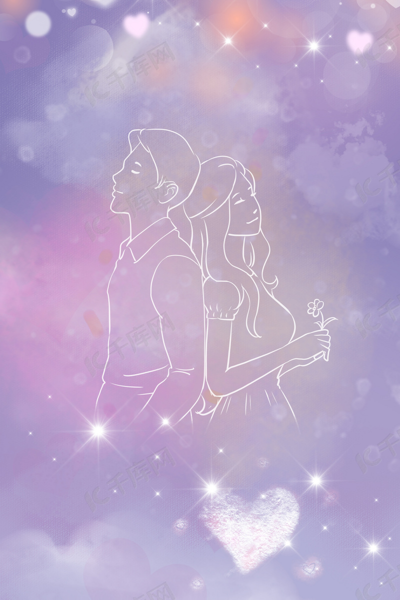 线描情人节浪漫背景图片免费下载 海报banner Psd 千库网 图片编号 线描情人节浪漫背景图片免费下载 海报banner Psd 千库网 图片编号