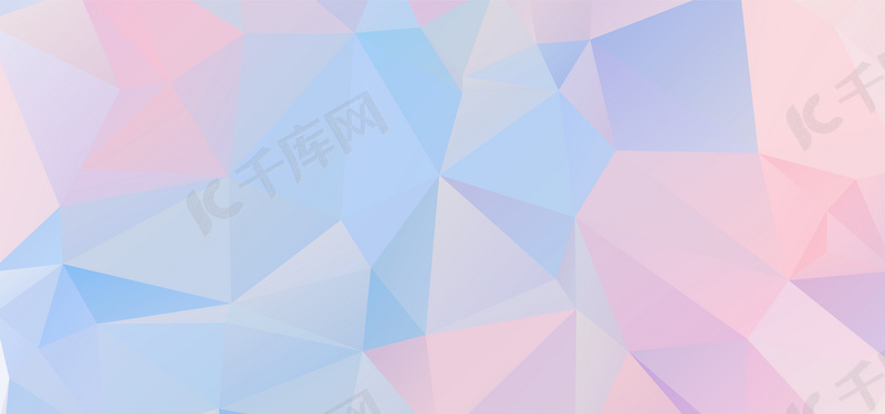 矢量马卡龙色系几何图形背景图banner背景图片免费下载 海报banner Psd 千库网 图片编号