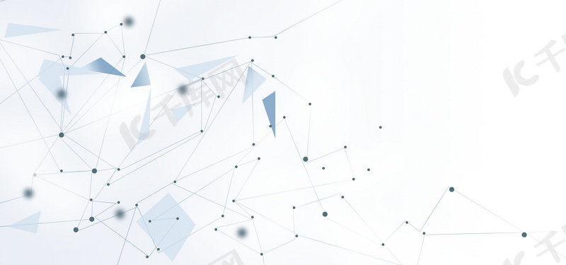 白色科技点线海报背景图片免费下载 海报banner Psd 千库网 图片编号