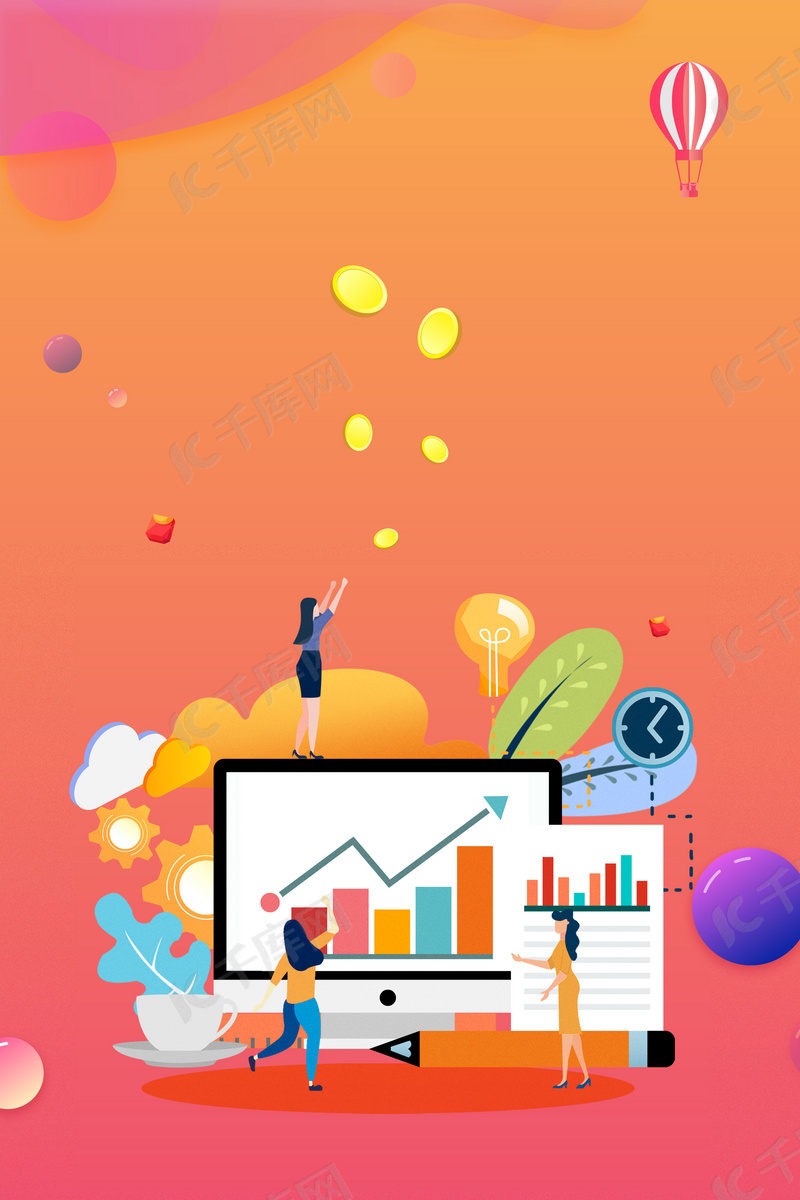 股票投资理财背景图片背景图片免费下载-千库网