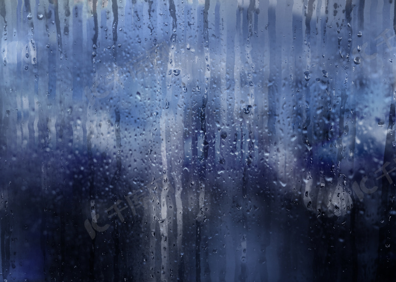 玻璃上雨天水珠背景图片免费下载 海报banner Psd 千库网 图片编号