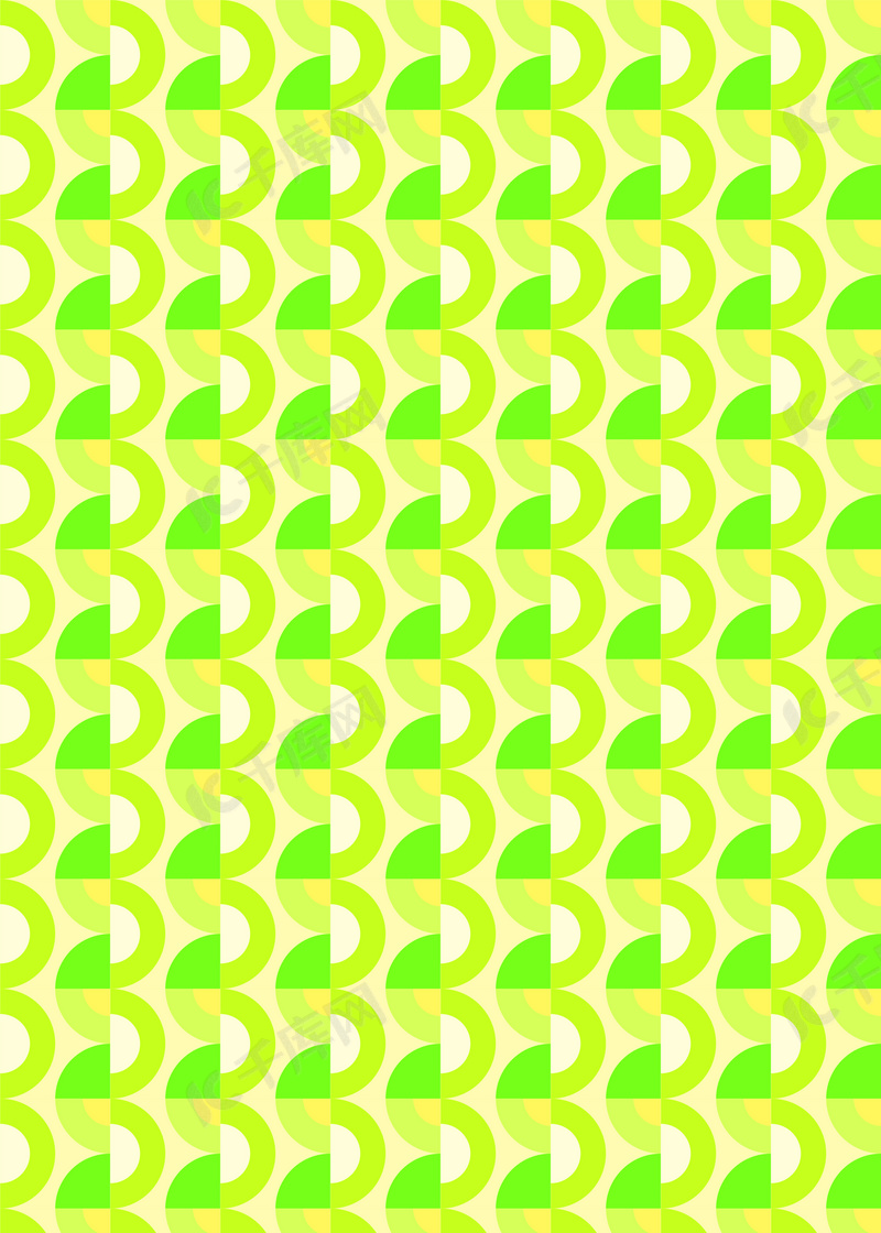 美丽清新黄绿色几何无缝pattern背景图片免费下载_海报banner/psd_千库 