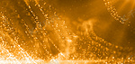 科技粒子光线金色简约粒子海报