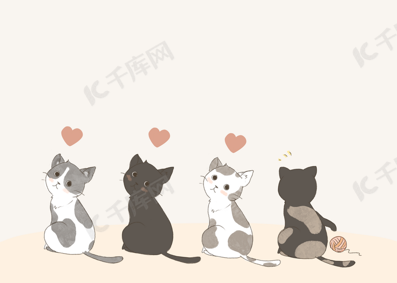 可爱猫咪回头背景图片免费下载 海报banner Psd 千库网 图片编号 可爱猫咪回头背景图片免费下载 海报banner Psd 千库网 图片编号