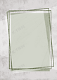 绿色莫兰迪色简单抽象金箔边框背景
