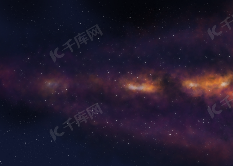 银河和繁星满天的背景图片免费下载 海报banner Psd 千库网 图片编号