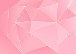 玫瑰金几何背景粉色渐变几何块面背景