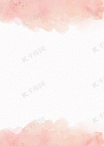 粉色时尚水彩笔触边框背景