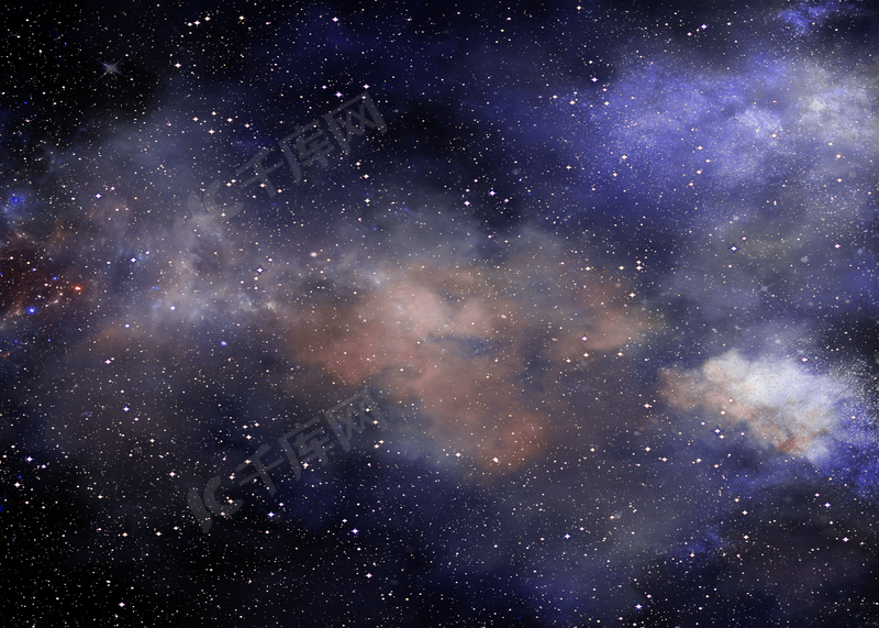 神秘星河宇宙背景图片免费下载 海报banner Psd 千库网 图片编号