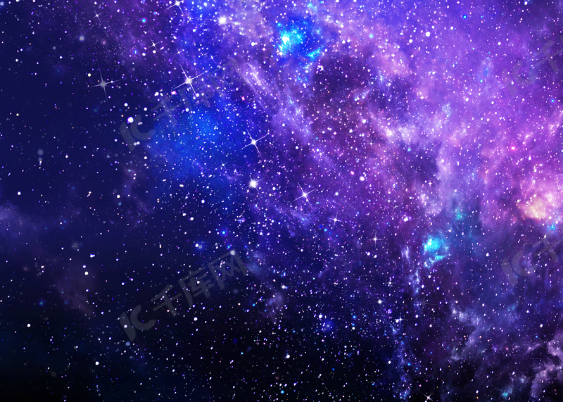 星星闪烁的宇宙背景图片免费下载 海报banner Psd 千库网 图片编号