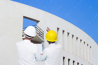 建筑工程师安全施工工程监理技术员基础工程建设摄影图配图