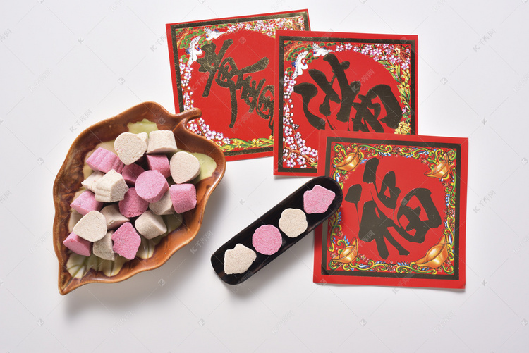 Arrangement Chinese New Year candies China高清摄影大图千库网