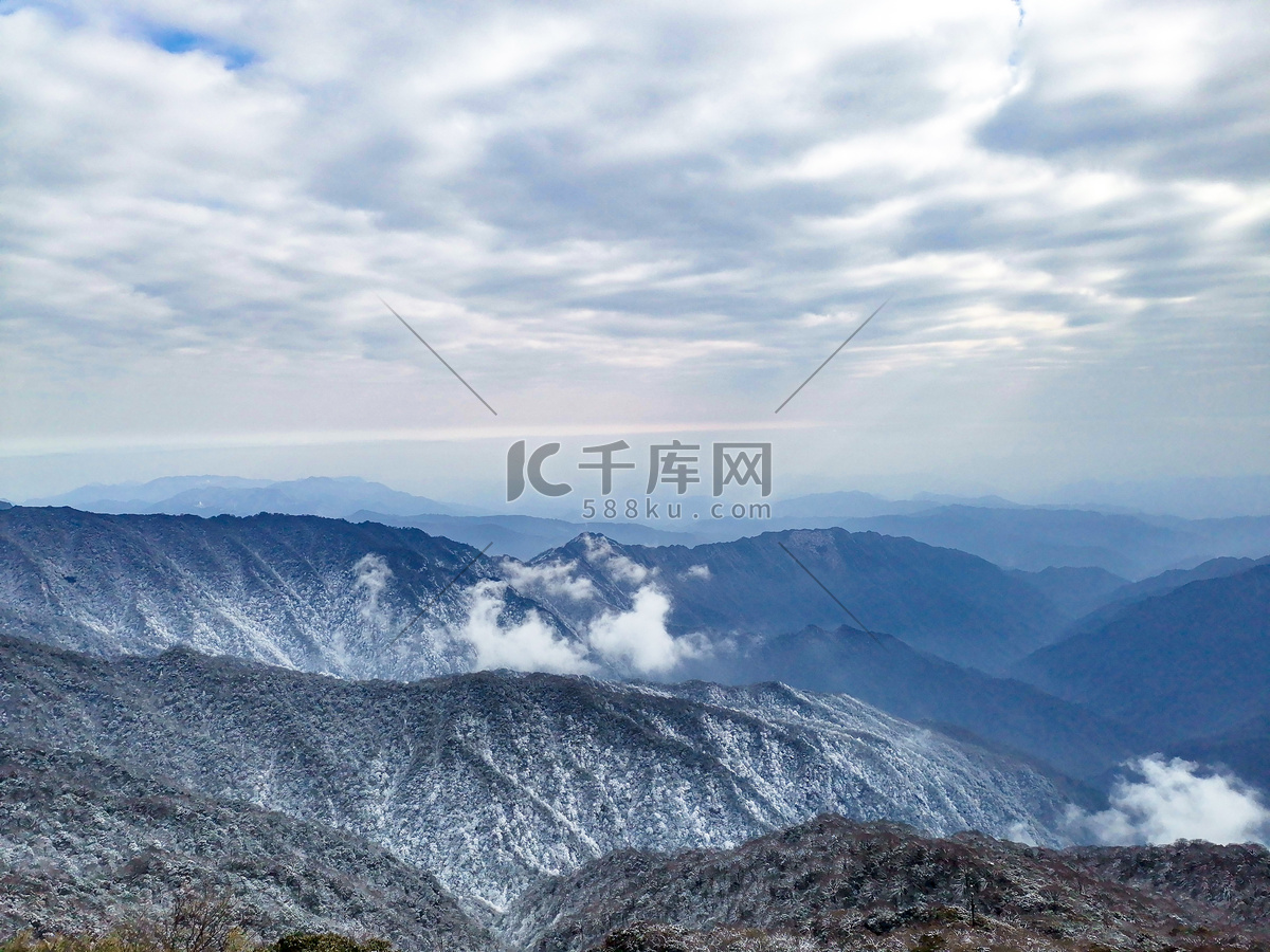 冬季到貴州銅仁梵淨山賞雪景