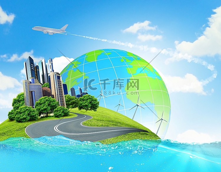 生态系统概念高清摄影大图-千库网