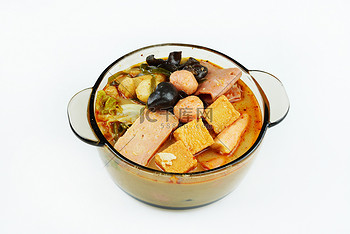 餐饮美食鲜香麻辣烫摄影图