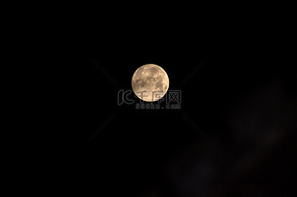 月亮月光摄影图