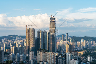 贵阳中午城区城市无摄影图配图