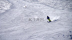 滑雪场滑雪运动