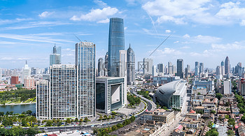 财政资源图片素材天津现代城市景观