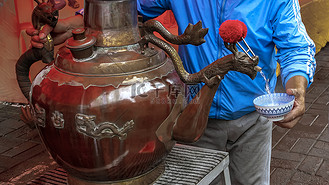 大壶油茶下午油茶夏季素材摄影图配图