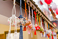 中式节日福袋中国风香囊摄影图配图