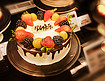生日蛋糕甜食食品美味摄影图配图