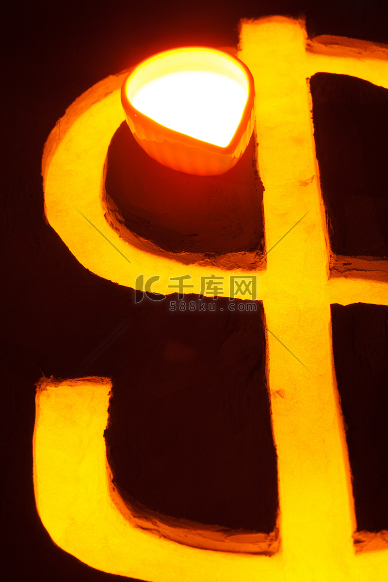 美元符号高清摄影大图-千库网