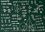 几何线条图形教育数学公式背景