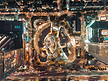 城市晚上天环广场夜景航拍摄影图配图