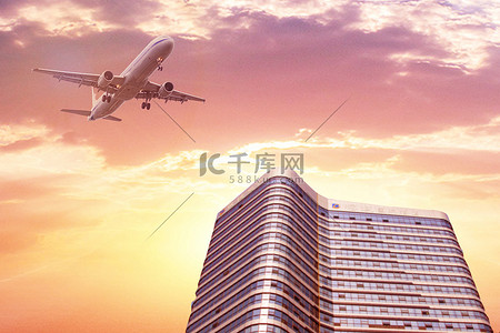 宠物背景墙摄影照片_建筑房屋建筑空间现代建筑背景摄影图建筑空间