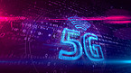 5g 5 代网络移动符号全息图