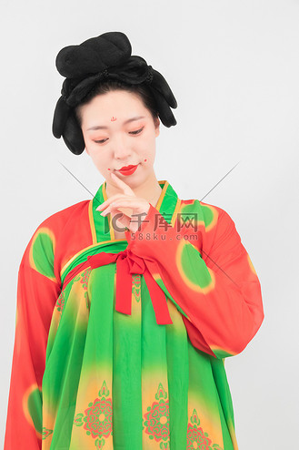古代白天侍女侍女侍女摄影图配图