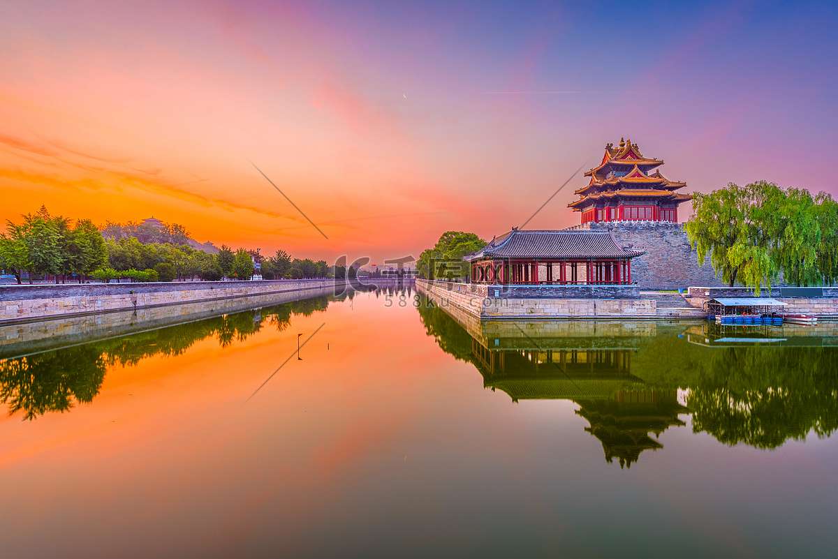 漫步护城河畔-千龙网·中国首都网