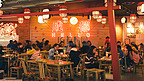 成都文化夜晚餐厅吃饭摄影图配图