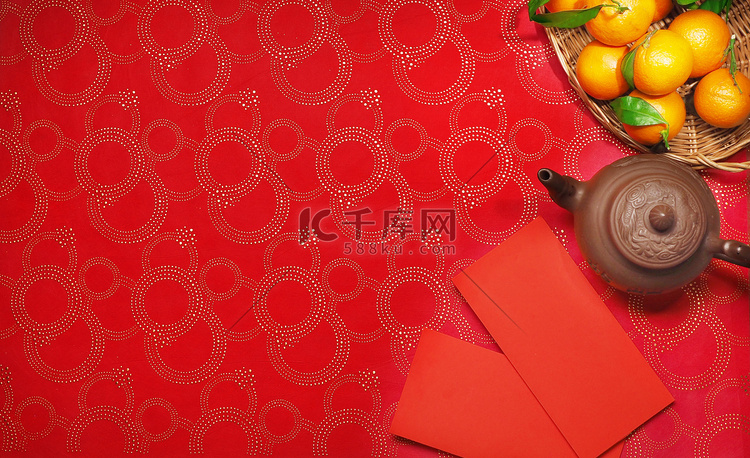 中国的新年。中秋节装饰品 高清摄影大图 千库网