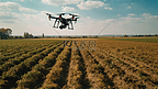 生产种植无人机航拍农业