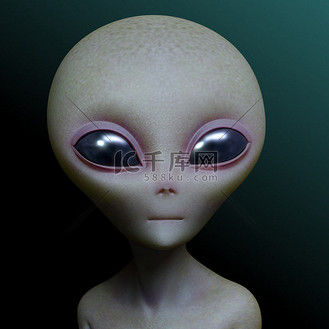 et外星人图片素材_3d 外星人