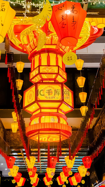 清新花摄影照片新年元宵灯会