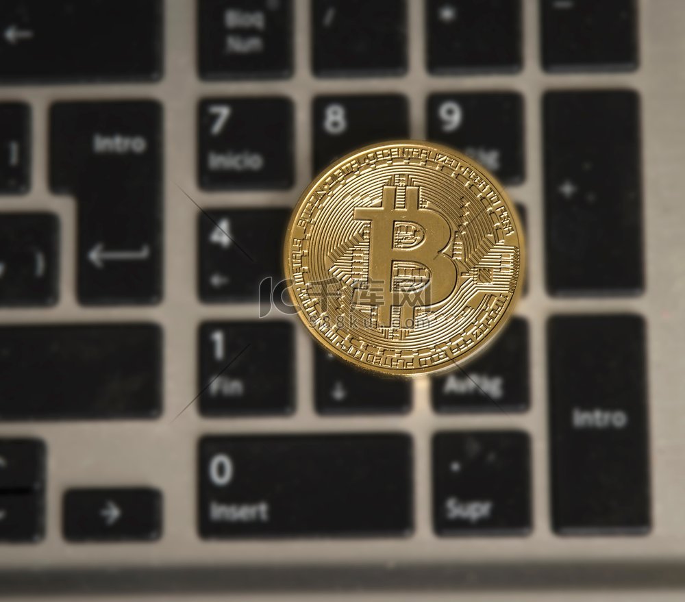 加密货币是一种新型的电子货币。现代技术..加密货币高清摄影大图-千库网