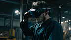 VR虚拟现实科技VR眼镜男人1