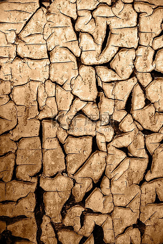 白色裂缝抽象垃圾结构龟裂的大地裂纹