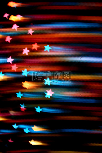 抽象迪斯科彩色星星运动背景油画背景图画