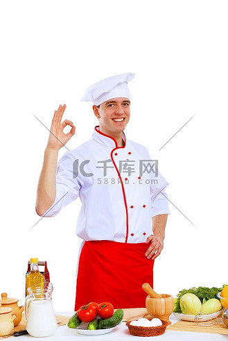 卡通人物烹饪大赛展示厨艺专业技能个人vip和企业vip免费下载摄影图年