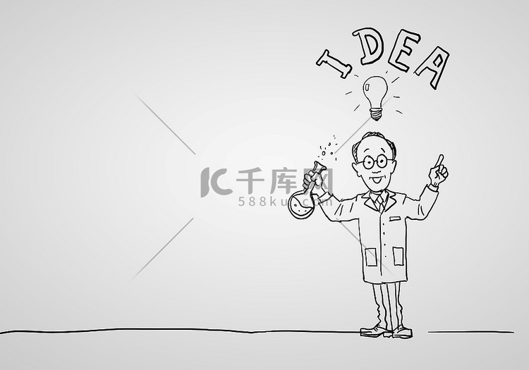 关于商业中的创造力和成功的绘画高清摄影大图-千库网