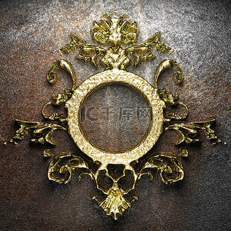 金色质感画框装饰相框图片_金色质感画框装饰相框素材-金色质感画框