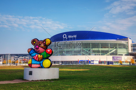 德国柏林 O2 世界体育场高清摄影大图-千库网